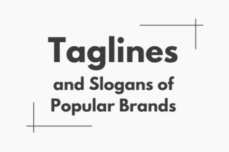 create 10 catchy  slogans and tagline for brand, business, company, product