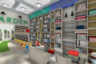 create interior design proposal for your shop