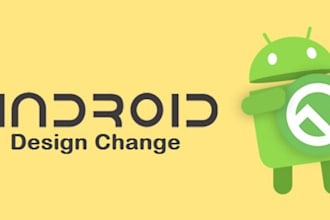 design changes of android app