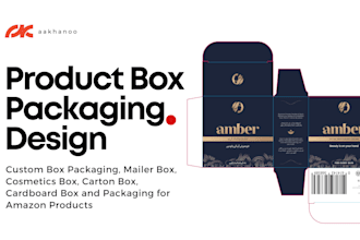 do box packaging, mailer box, amazon box packaging or custom box design