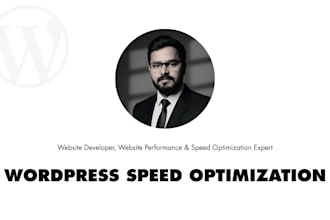 do wordpress website speed optimization, improve page speed