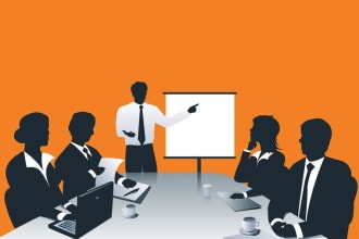 gather information and create a presentation for almost anything you want