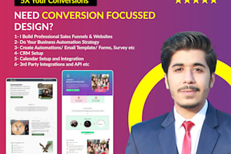 be your ghl sales funnel designer and developer