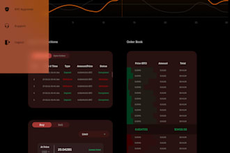 develop crypto wallet and exchange website
