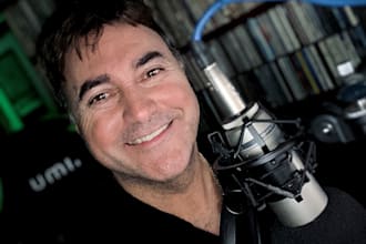 record a warm professional british male voice over