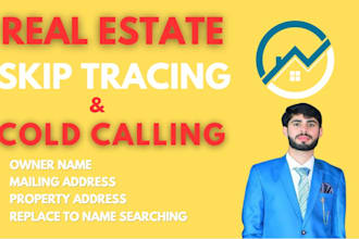 do real estate skip tracing and cold calling services