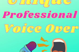 be your voice actor