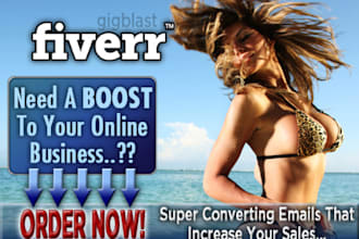 write email marketing campaign