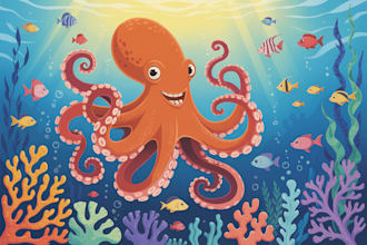 create illustrations and character design for your children book