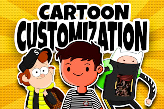 customize your favorite cartoon character
