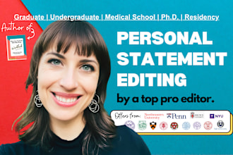 professionally edit your personal statement or statement of purpose