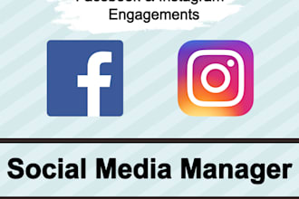 handle your facebook or instagram page engagements