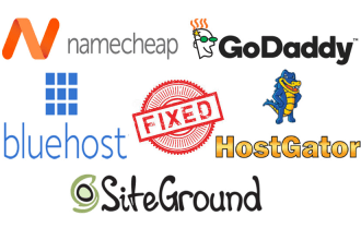 provide support for web hosting issue problem error