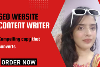 website SEO content writer