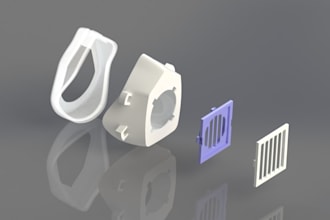 do cad design, product design for manufacturing and 3d printing