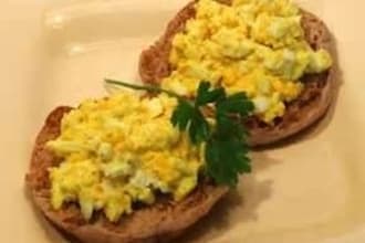 give you a secret protein packed egg salad sandwich recipe