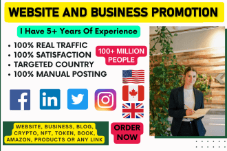 advertise your business, product, crypto or website promotion for rapid growth