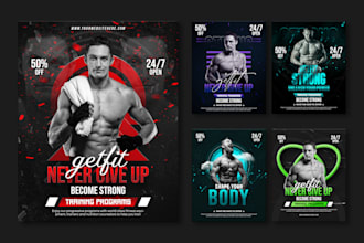 design social media posts, instagram post banner ads