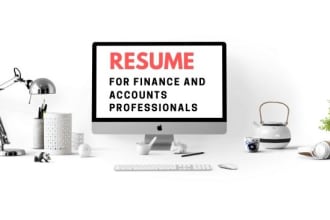 revamp resume for accounting and finance professionals within 24 hours
