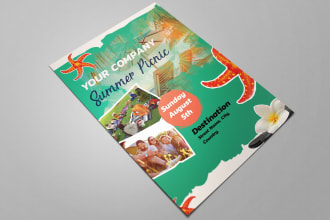 design creative and eye catching flyers for you