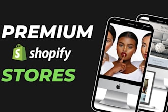 build shopify website with premium themes