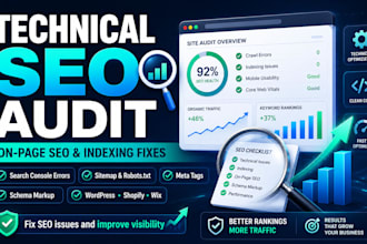 fix technical SEO, google indexing, sitemap and search console errors
