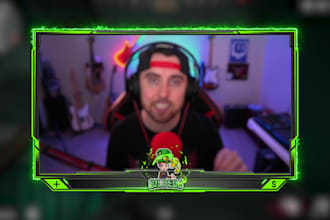 do a stream overlay webcam for twitch