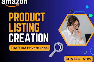 create amazon listing or do product upload in variations