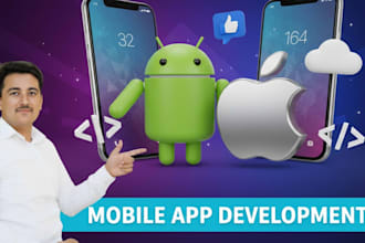 develop cross platform mobile apps with backend ai prototyping and UI UX design