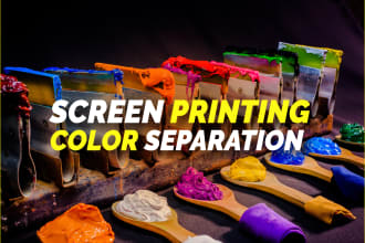 do color separation for your screen printing business