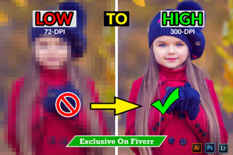 convert your low resolution photo to HD high resolution