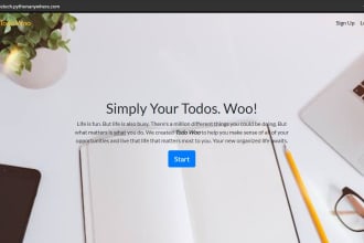 perform web development creative responsive front end