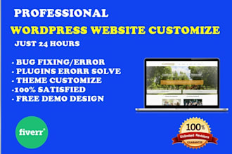 design responsive website in wordpress build ecommerce portfolio web