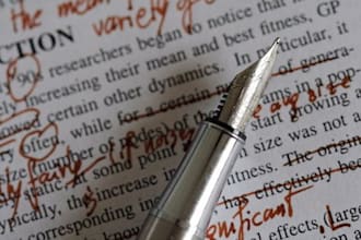 proof read and edit papers