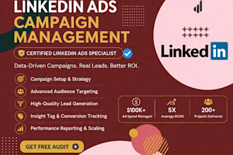 setup and manage your linkedin ad campaigns