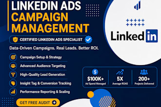 setup and manage your linkedin ad campaigns