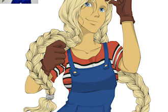 draw anime character for you