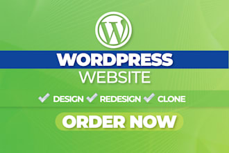 build responsive professional wordpress blog website design