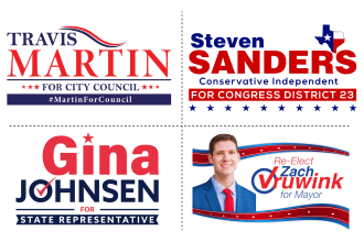 make an attractive political campaign logo design