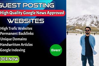 publish articles on high da, DR, and traffic guest post blogs