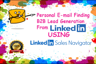 b2b lead generation and build targeted personal email list