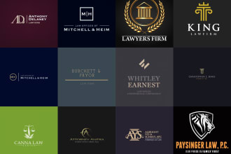 design modern attorney, legal or law firm logo