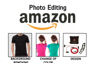 do professional photo editing for amazon, ebay