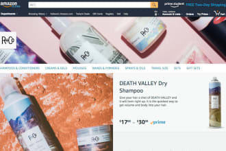 design professional amazon storefront and brand store