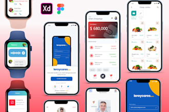 figma website design, figma app design, wireframe, mobile app design, ui ux