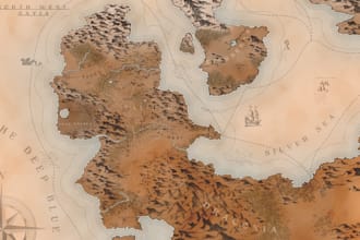 make immersive fantasy maps