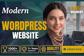 design or redesign wordpress website with elementor pro design ecommerce website