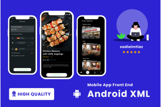 convert your mobile app design in android xml