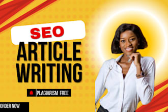 do SEO content writing, copywriting, and article writing
