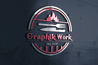 create food logo restaurant or fastfood